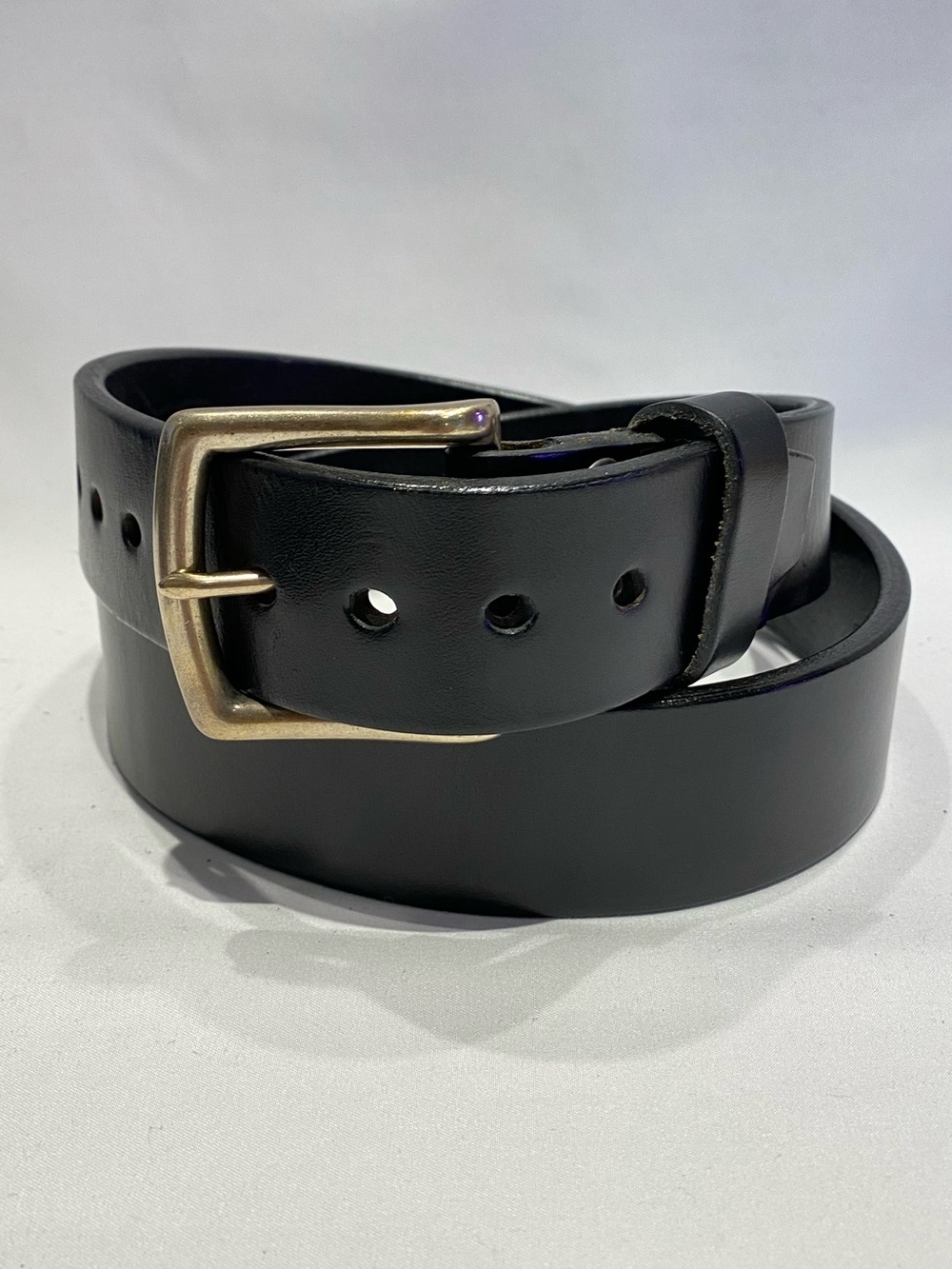 Saddleback Leather Old Bull Leather Belt in Black, size 36
